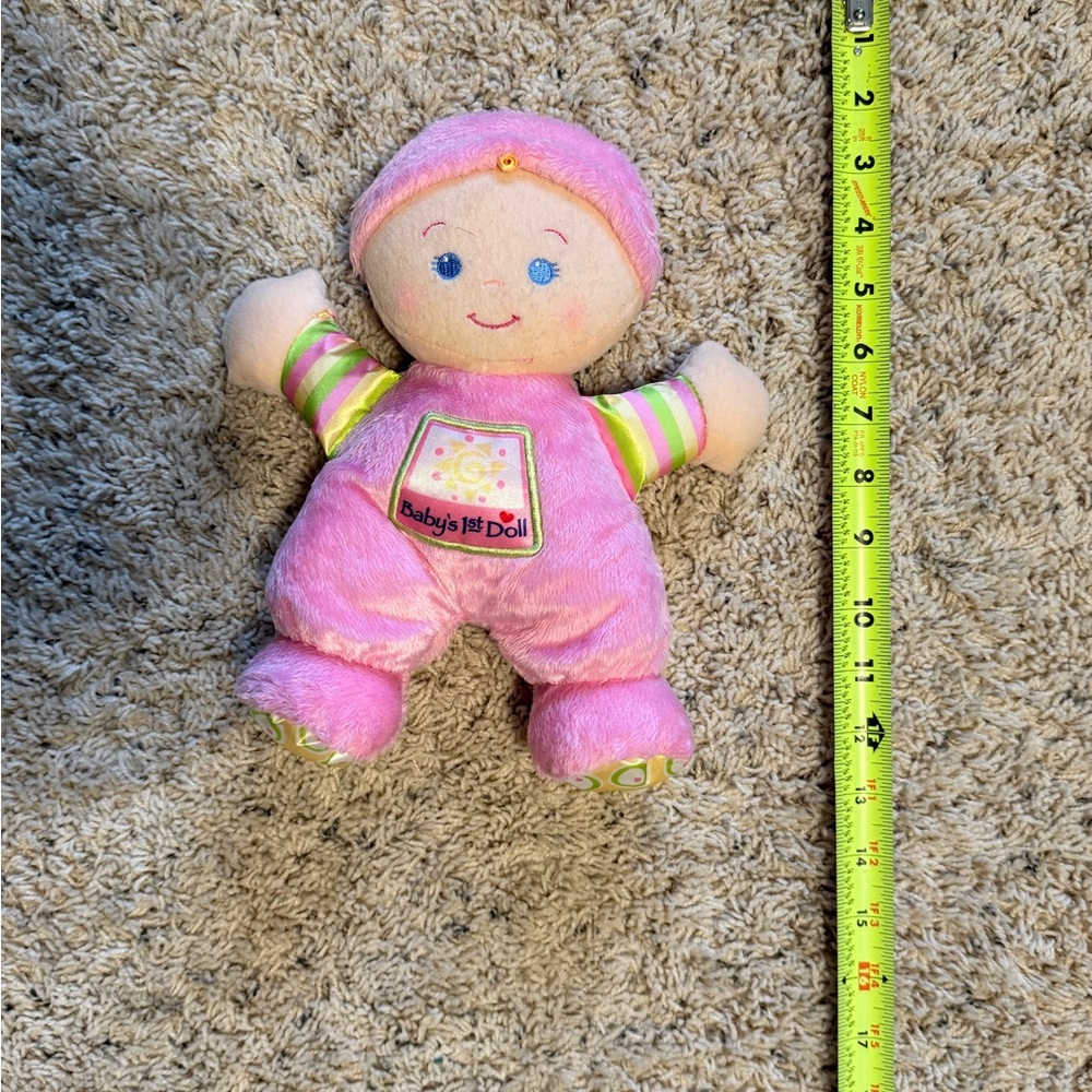 Pink Baby's First Doll